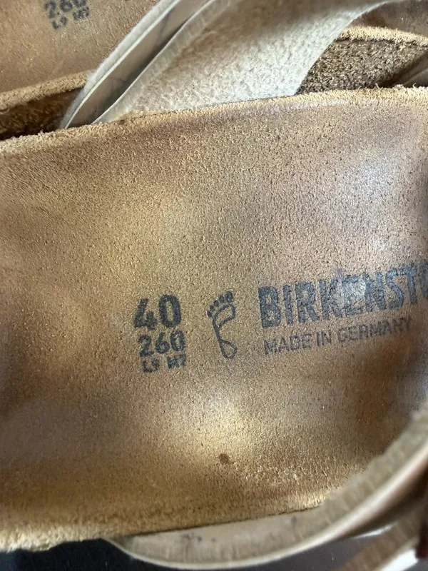 Birkenstock Mayari Sandals Graceful Pearl White Size 40 - Image 5
