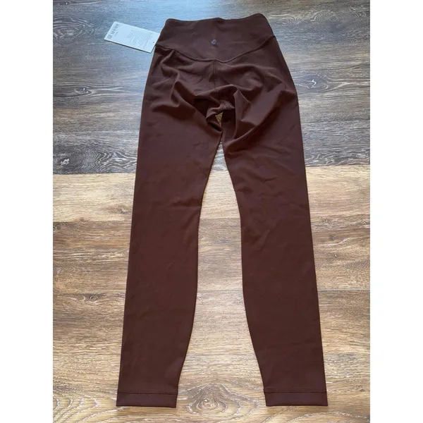 Lululemon Wunder Under SmoothCover High Rise 25” Lava Cake Size 4 NWT - Image 2
