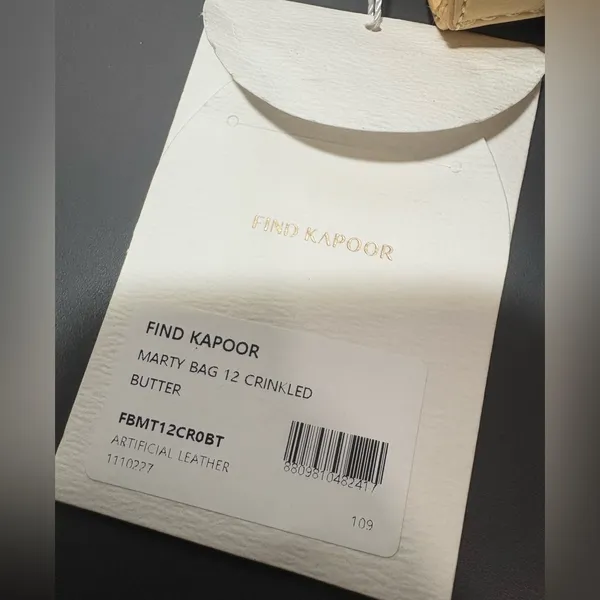 FINDKAPOOR Marty Bag 12 Crinkled Butter Micro Bag - Image 11