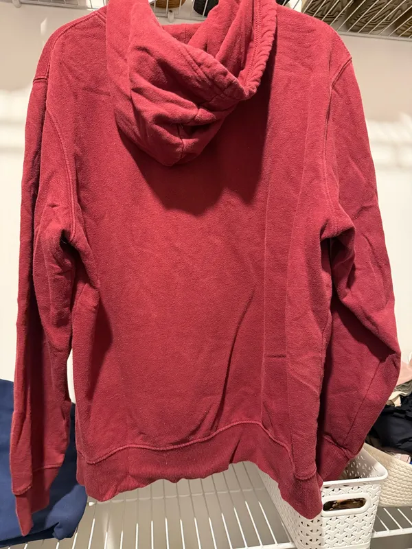 The North Face Red Hoodie - Image 4