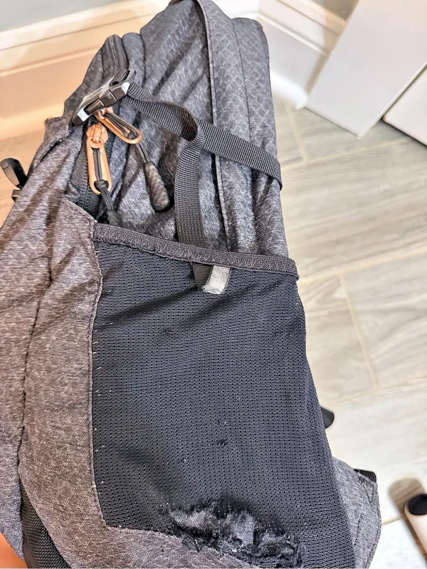 The North Face Borealis Laptop Backpack Black, Gray & Rose Gold - Image 13