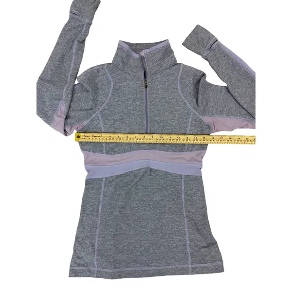 Lululemon Athletica Purple Full Zip Workout Jacket Womens Size 6 - Image 9
