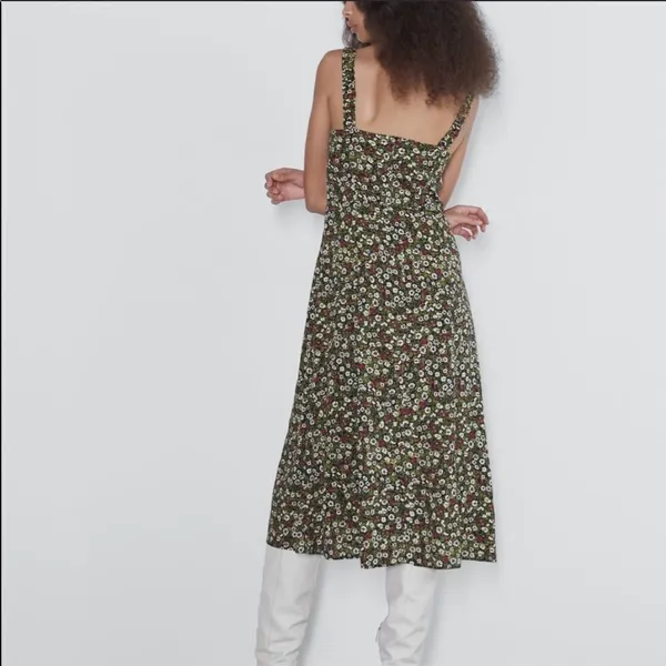 ✨HP✨ZARA Floral Midi Dress ✨ - Image 3