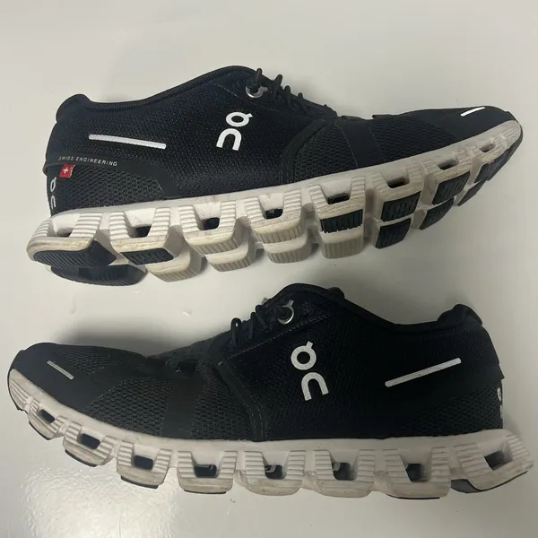 ON Cloud 6 Black/White Sneakers Super Foam 360° Comfort Running Shoes Women's 6 - Image 9
