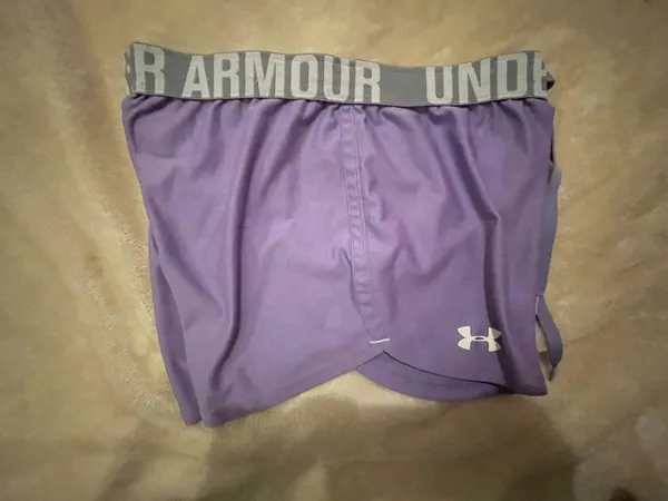 Under Armour Purple Shorts - Image 4