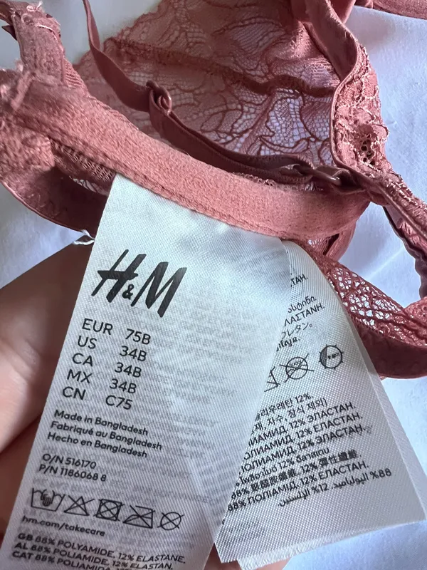 H&M underwire lace bra - Image 6