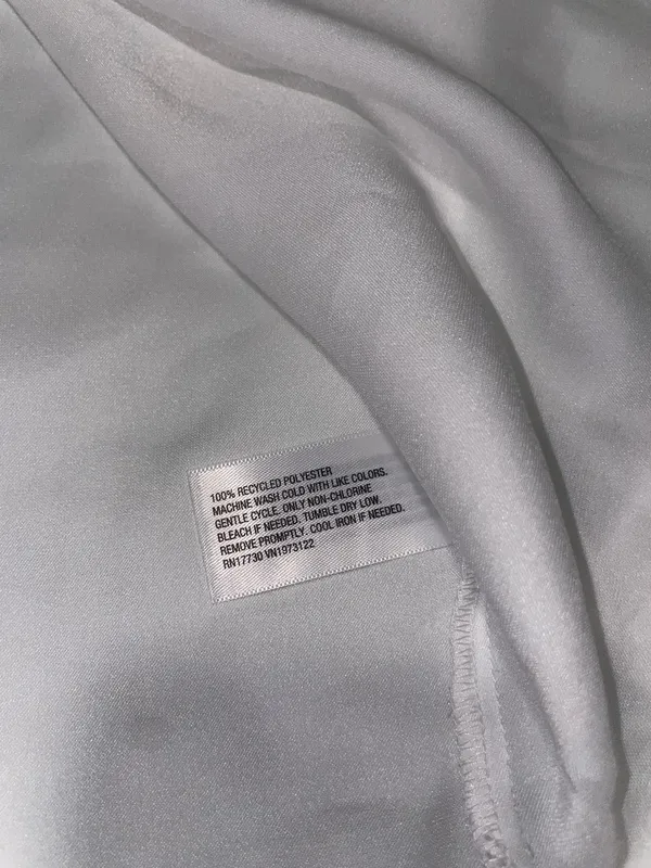 A New Day NWT White Button-Up Long Sleeve Shirt - Image 6