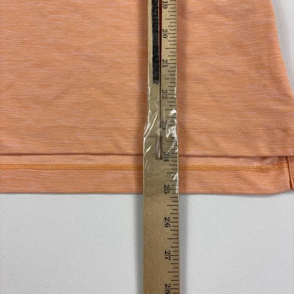 Peter Millar Polo Shirt Womens Small Orange Short Sleeve UPF 50 Golf Stretch - Image 5