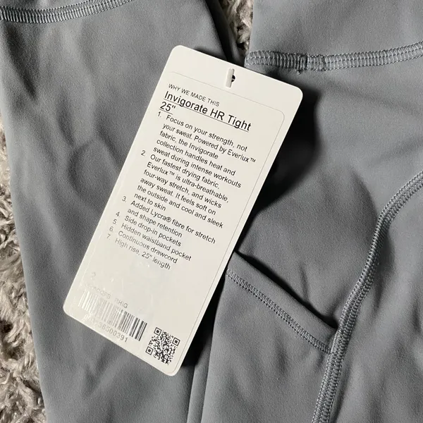 Lululemon Invigorate High-Rise Tight 25” - Image 2