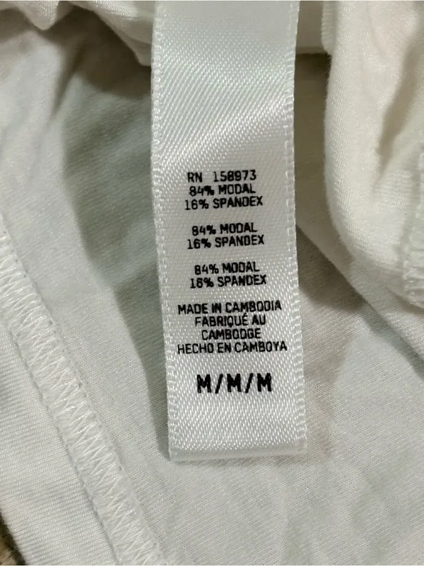 SKIMS White Modal Blend Tank Top - Image 5