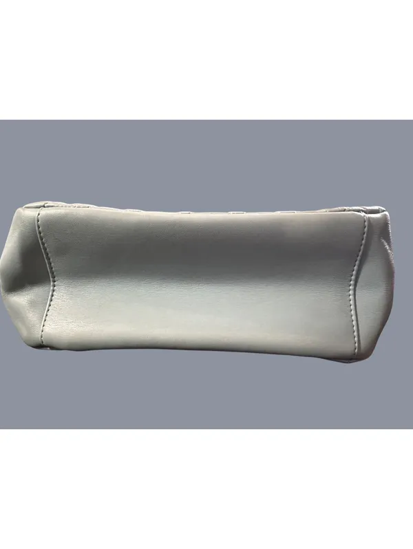 Montana West Quilted Light Blue Shoulder Bag with Chain - Image 3