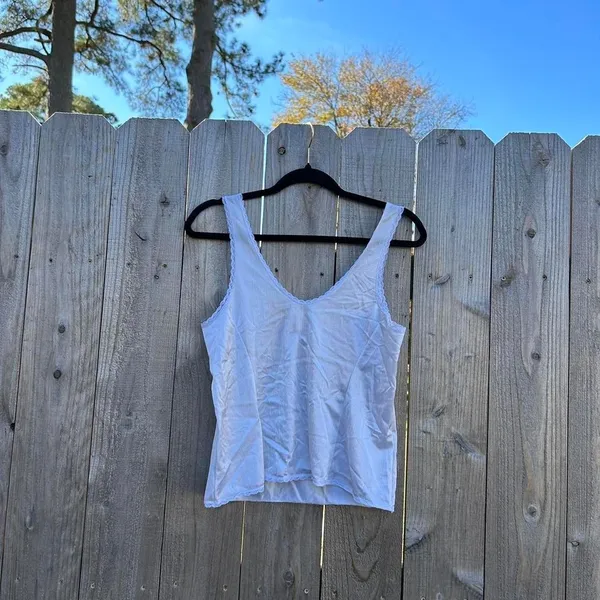 Vintage white lace babydoll tank top size‎ small - Image 4