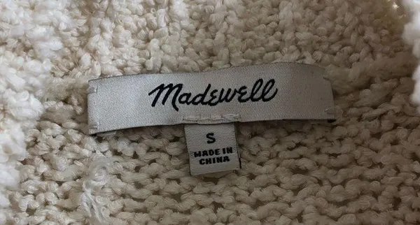 Madewell Loop-Edge Pullover Sweater Sz small - Image 7