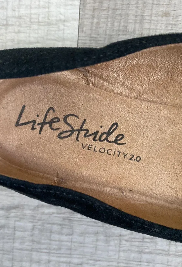 Life Stride Black & White Flats - Image 5