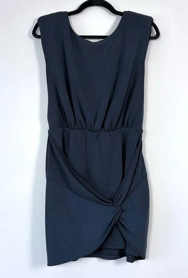 Free People Runaway Knit Sleeveless Mini Dress in Black Medium - Image 5