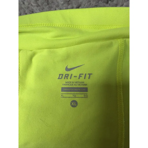 Nike Dri-FIT Womens XLGreen Splash Print Tempo Running Shorts - Image 4