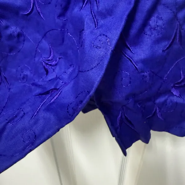 Liz Claiborne Royal Blue Textured Midi Dress - Image 5
