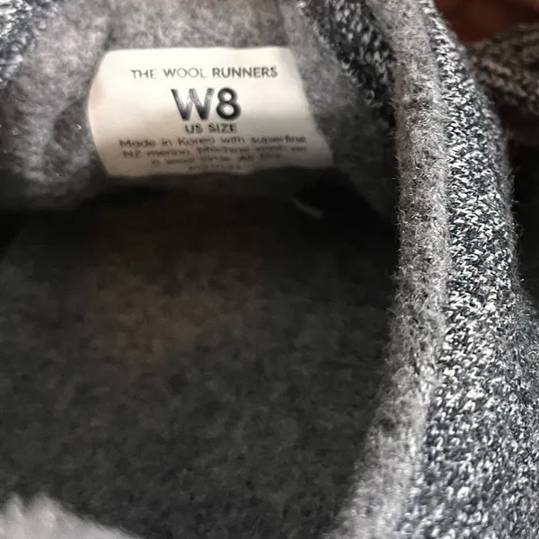 Allbirds Gray The Wool Runner Sneakers Size 8‎ - Image 7