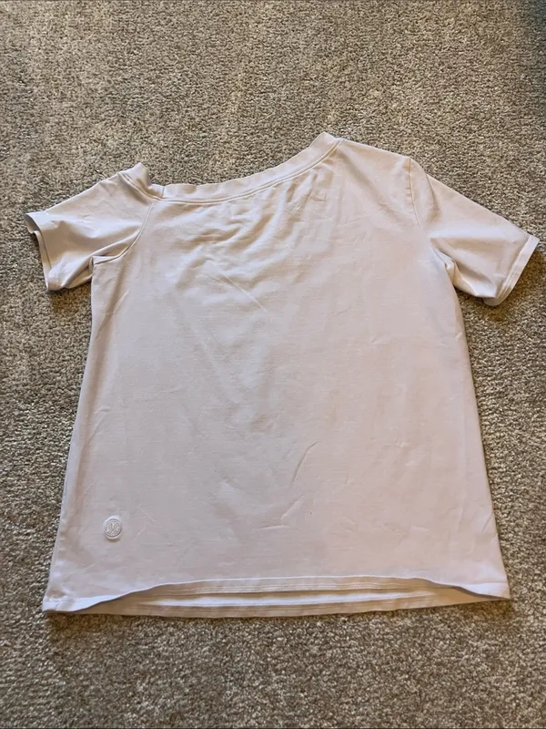 Lululemon Off-The-Shoulder Cotton T-Shirt - Image 3