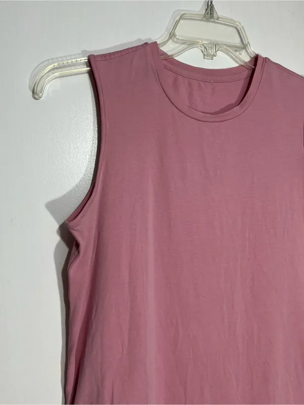Lululemon pink All Yours Organic Cotton Tank Top size S/M - Image 2