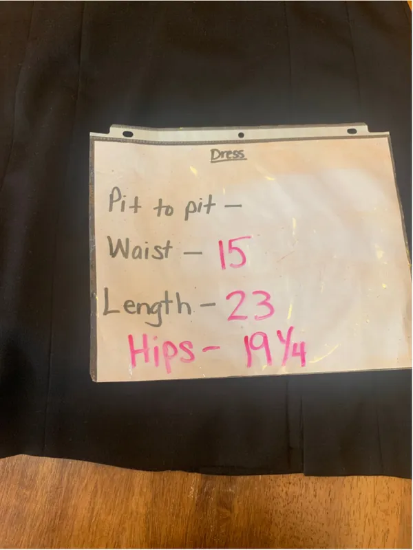White House Black Market Pencil Skirt Size 6 Black - Image 5