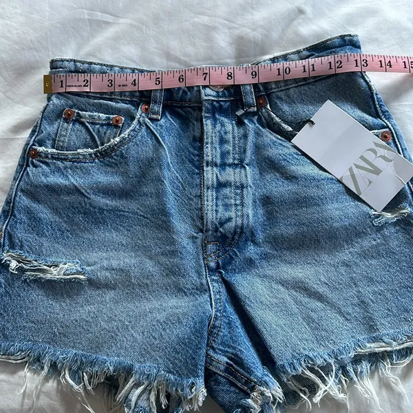 NWT - Zara High Rise split shorts - Image 3