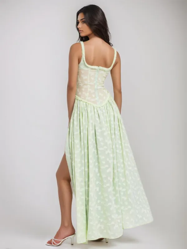 Boutique Mint Green Dress - Image 2