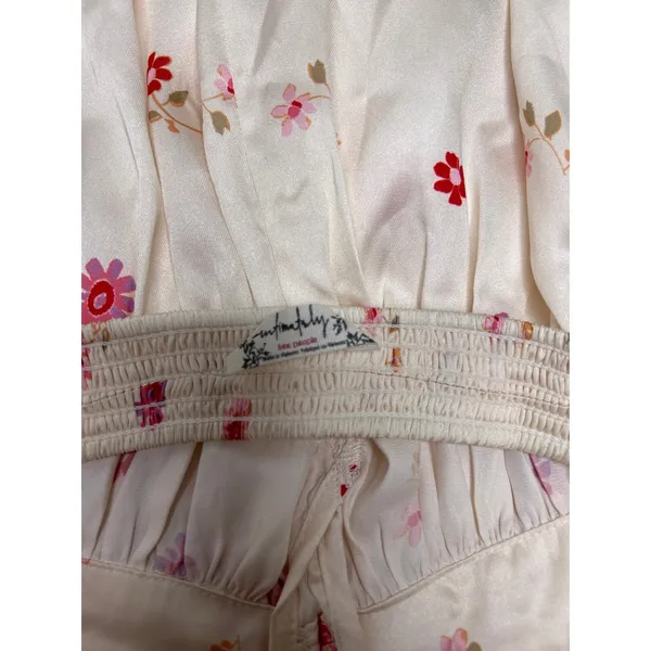 Free People Intimately Oasis Placed Floral Mini Dress in pink combo. Size M NWOT - Image 6