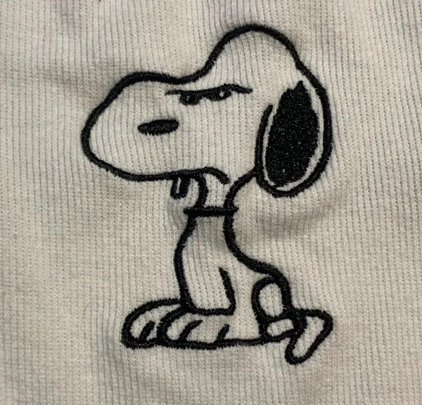 Peanuts Snoopy Y2K Tank Top White Size XS - Image 2