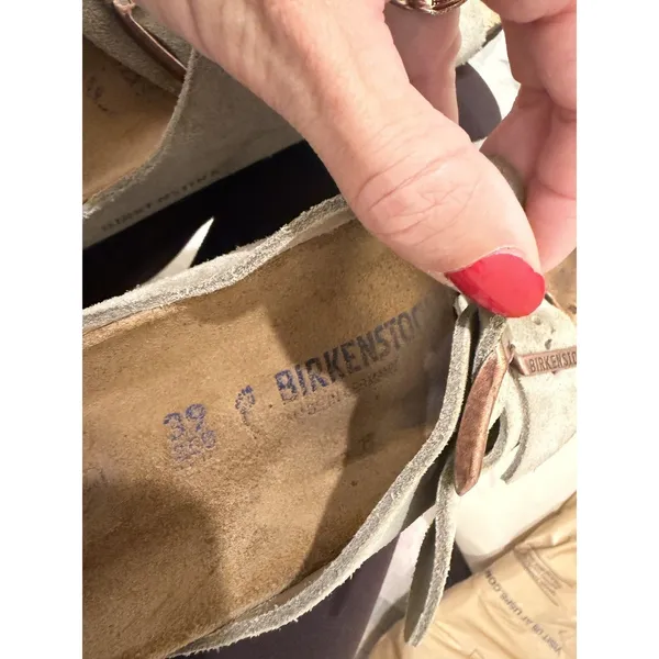 Birkenstock Arizona Suede Leather Soft Footbed Unisex Sandals Shoes--All Colors - Image 9