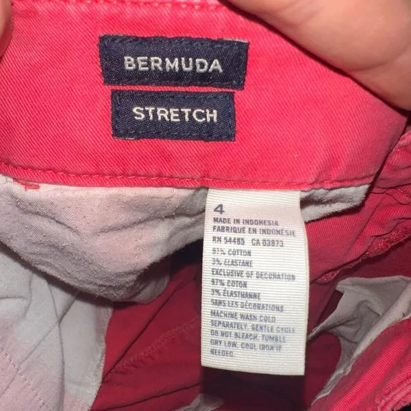 American Eagle pink barbiecore Bermuda 4 minimalist shorts - Image 4
