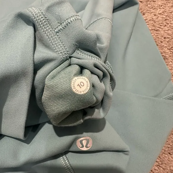 Lululemon Align High-Rise Crop 21" Legging Blue 10 Running Workout Gym Summer - Image 7