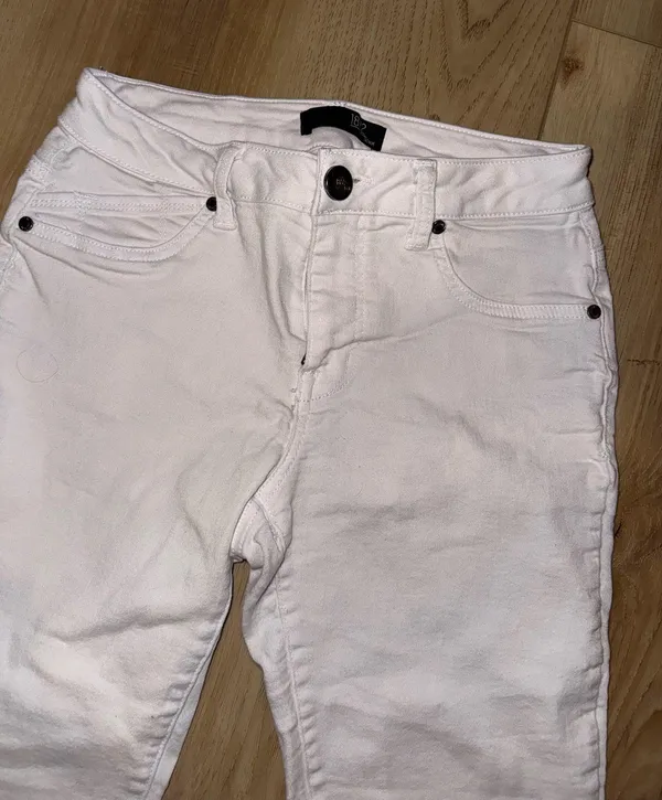 White skinny jeans petite - Image 3