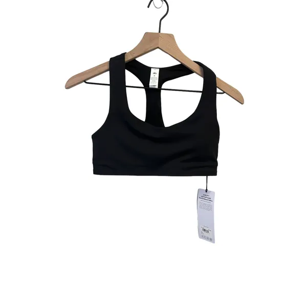 ALO YOGA Airlift Advantage Racerback Bra BLACK M NWT - Image 5