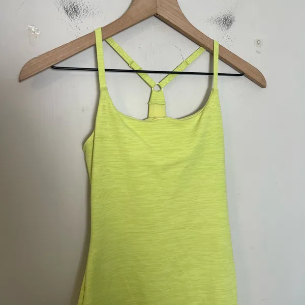 OUTDOOR VOICES- The Exercise Dress Heathered Yellow Size XS - Image 3