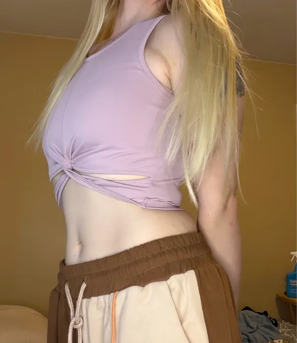 Activewear sports bra lilac Purple Size XS - Image 2