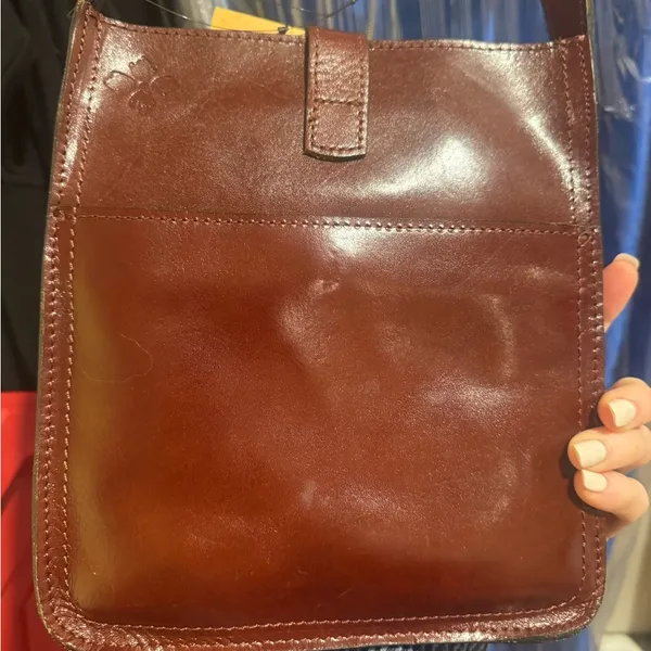 Patricia Nash Brown Embossed Crossbody Bag - Image 10