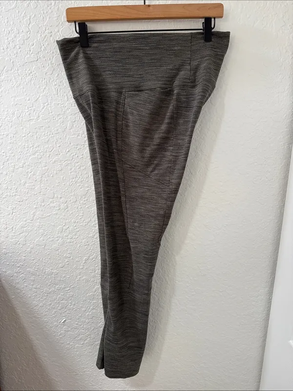 CALIA Hike Collection High-Waist Green/Heather Gray Leggings Size Large - Image 6