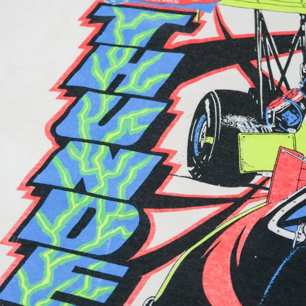 Gildan Thunder on the Plains NHRA Drag Racing Graphic T-Shirt - Image 4