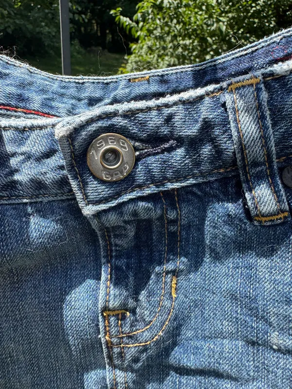 Vintage Gap Mini Denim Skirt - Image 4