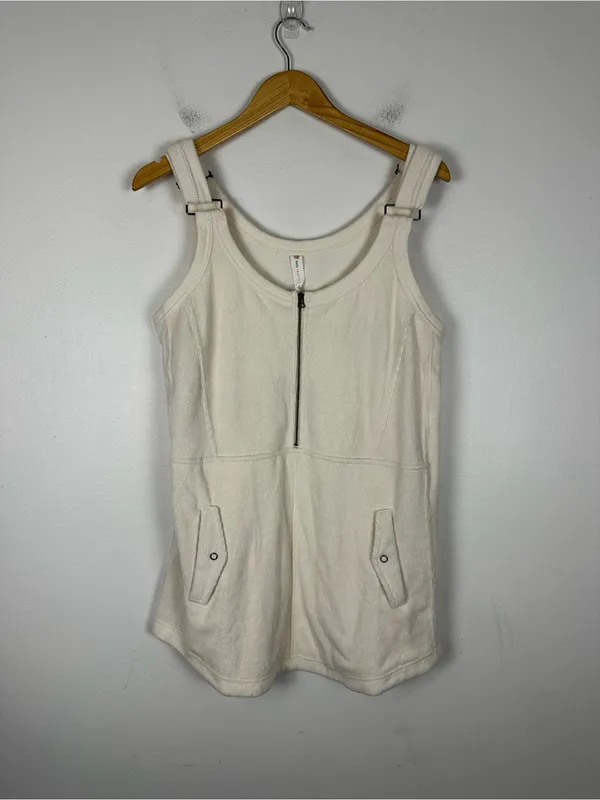 Daily Practice Jockey Buckle Corduroy Mini Dress Women’s Sz M - Image 4