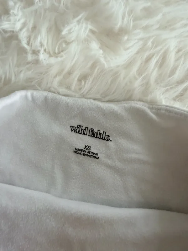 Wild Fable White Strapless Tube Top Size XS - Image 2