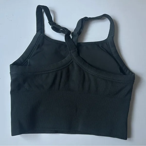 ALO Yoga Seamless Ribbed Bra Tank Size S - Image 4