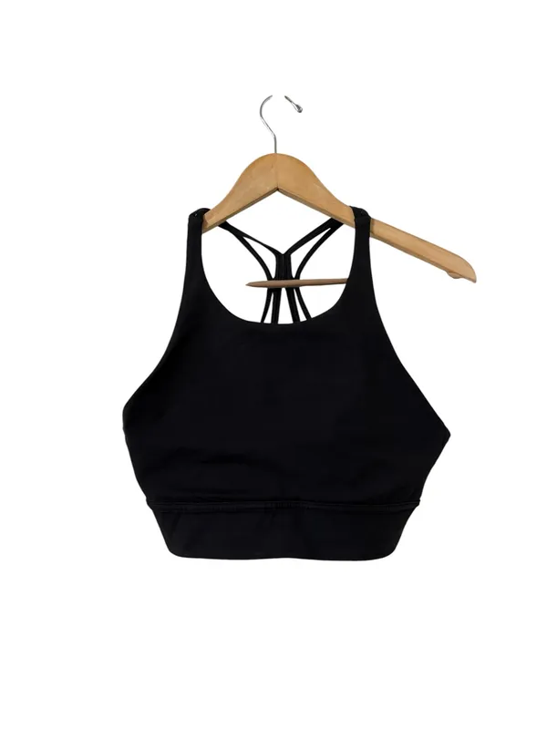 LULULEMON Ride & Reflect Black Sports Bra Top - Image 5