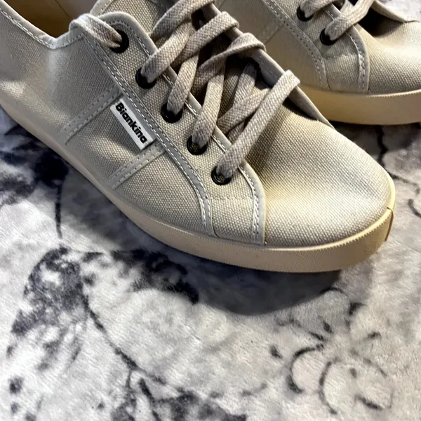 Biankina St. Tropez Canvas Sneaker Womens Size 8 - Image 5