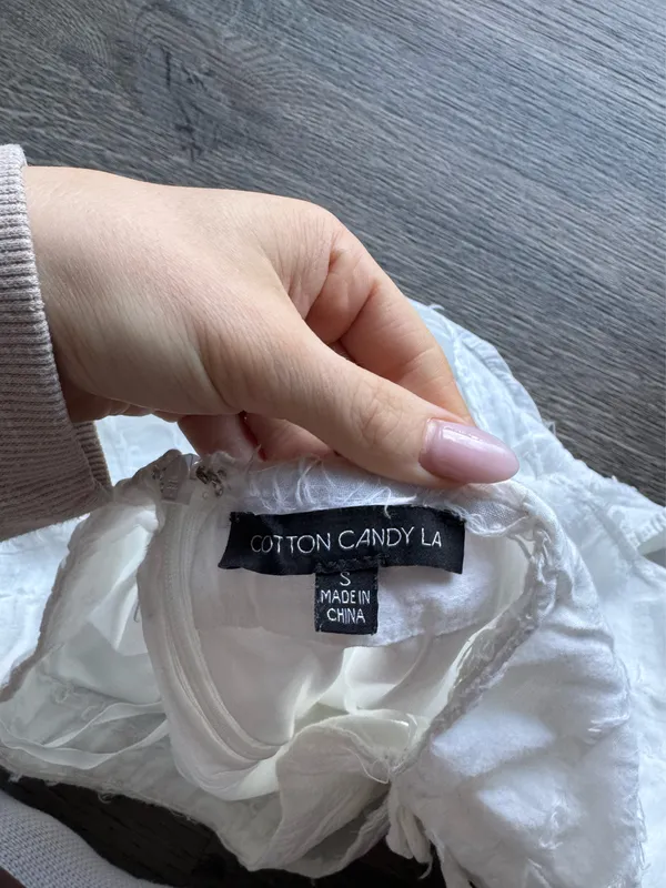 Cotton Candy LA Skort White - Image 3
