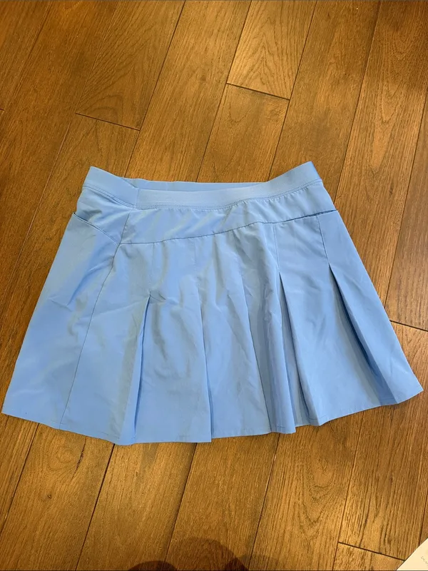 Ralph Lauren Solid Light Blue Skort Size Large - C4-089 - Image 5