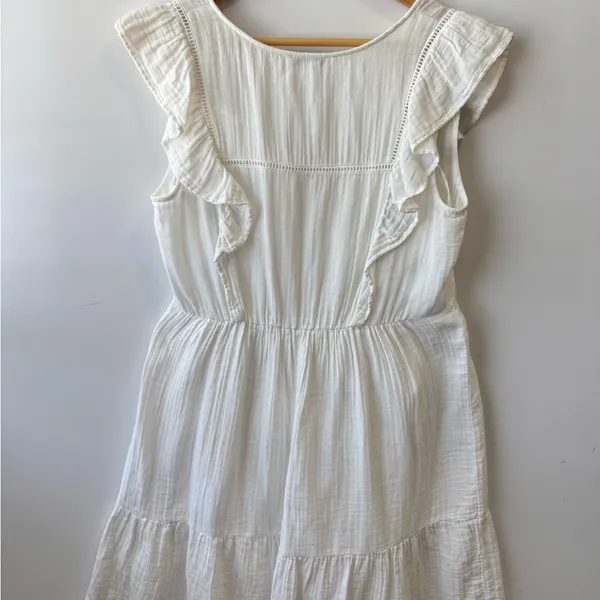 SPIRIT OF GRACE x NORDSTROM‎ Ruffled Midi Sundress Size Medium - Image 10