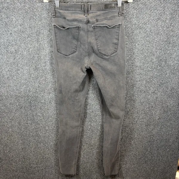 Abercombie And Fitch Jeans Womens 28/6L Gray Faded Denim High‎ Rise Jean legging - Image 9