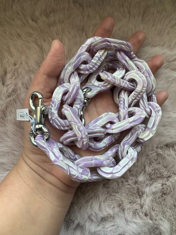 Coach Resin Short Chain Strap ck544 purple - Image 7